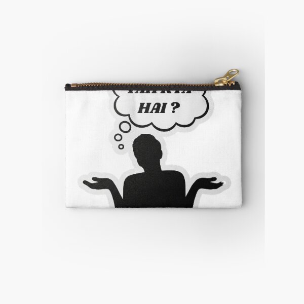 Item preview, Confused Silhouette - "Yah Kya Hai?" (What is this?) designed and sold by mackyartsstudio.