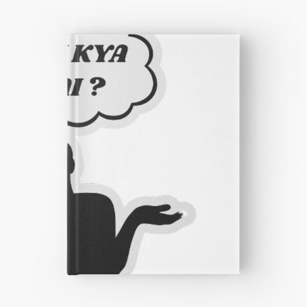 Item preview, Confused Silhouette - "Yah Kya Hai?" (What is this?) designed and sold by mackyartsstudio.