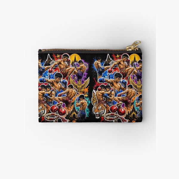 Item preview, Muay Thai Fighting collage  designed and sold by CoolCrazyQuirky.