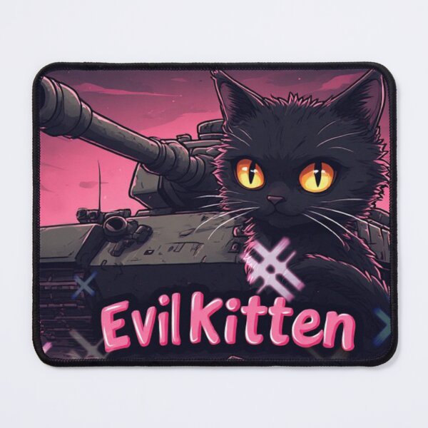 Item preview, Evil Kitten Tank designed and sold by fadeinkstudio.