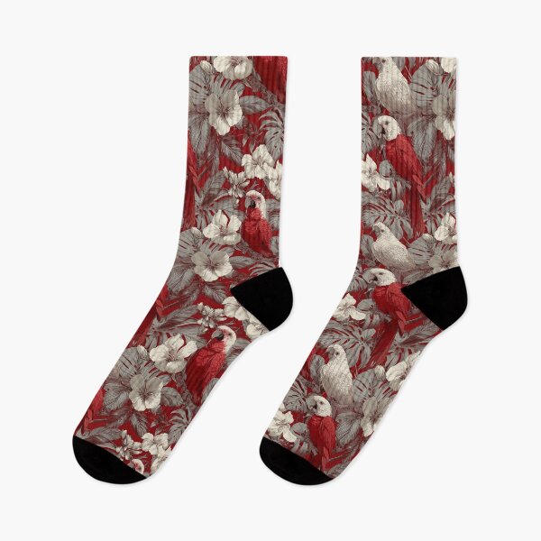 Item preview, Lush Tropical Flower Print  - Birth Flower Motif  - Gift Ideas For Women designed and sold by RoyalStarsPatts.