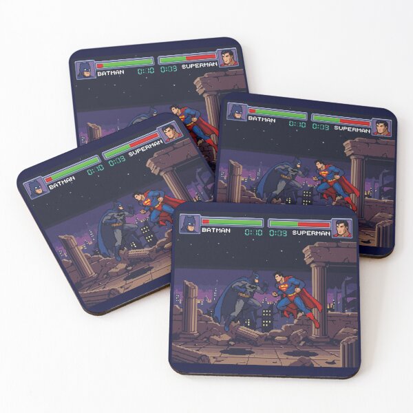 Item preview, Batman Vs. Superman Street Fighter II Battle designed and sold by tigrootiger.