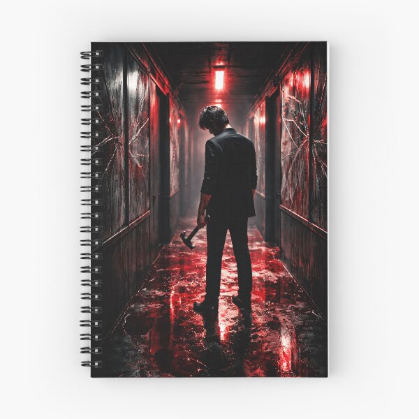 Artikelvorschau, Man Hammer Bloody Red Corridor Dark Korean Film Poster entworfen und verkauft von Cine8.