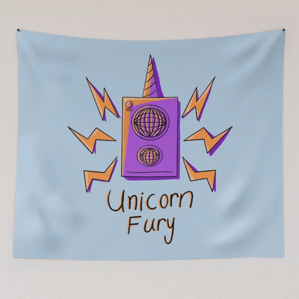 Item preview, Unicorn Fury 2026 designed and sold by MikeIrwinGuitar.