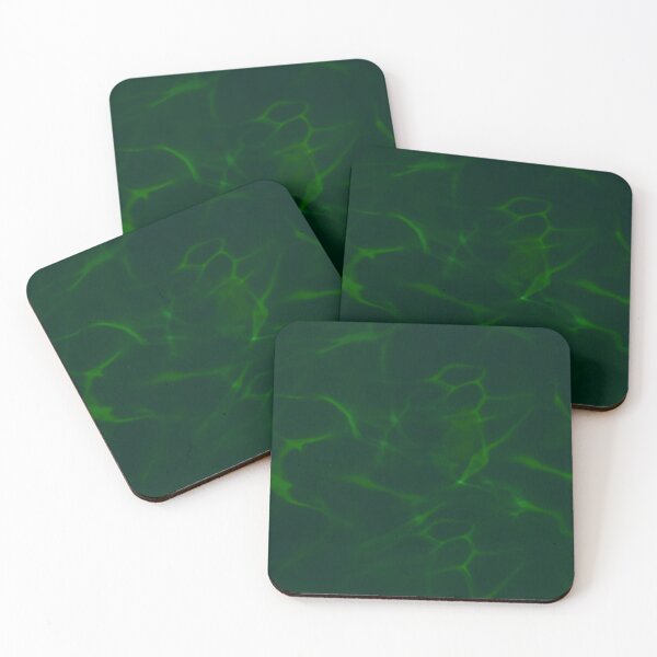 Item preview, Neon Abyss: Electric Green Bioluminescent Texture designed and sold by CaramelCo.