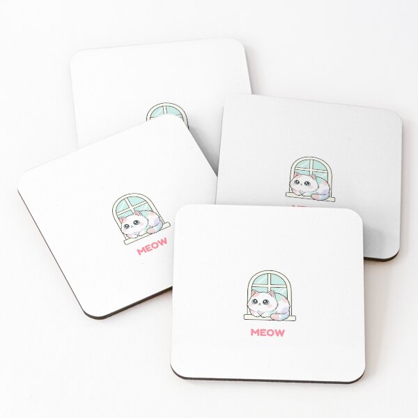Item preview, Cute kawaii Cat in Window designed and sold by simomcse.