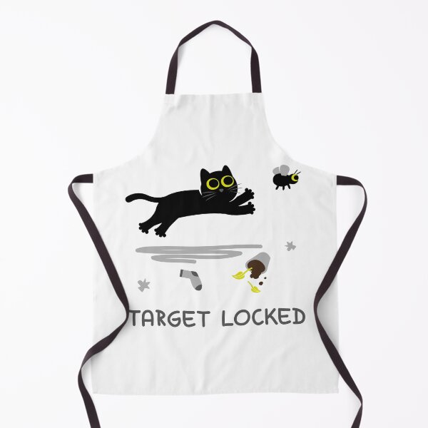 Item preview, Target Locked - Funny Black Cat Chasing a Fly designed and sold by fishdesigns.