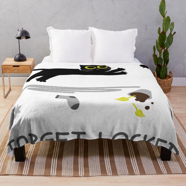 Item preview, Target Locked - Funny Black Cat Chasing a Fly designed and sold by fishdesigns.