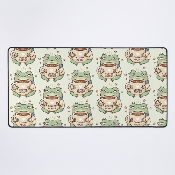 Item preview, Running on Coffee Addict Frog designed and sold by dreephic22.