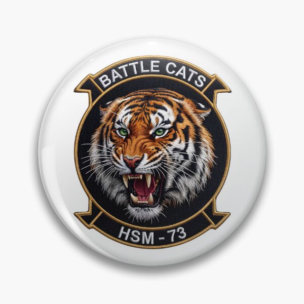 Item preview, HSM-73 "Battle Cats" Unit Patch designed and sold by CharlieDesings.