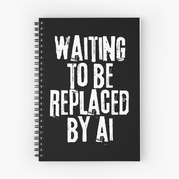 Item preview, Waiting to Be Replaced by AI - Funny Work Humor designed and sold by katyako.