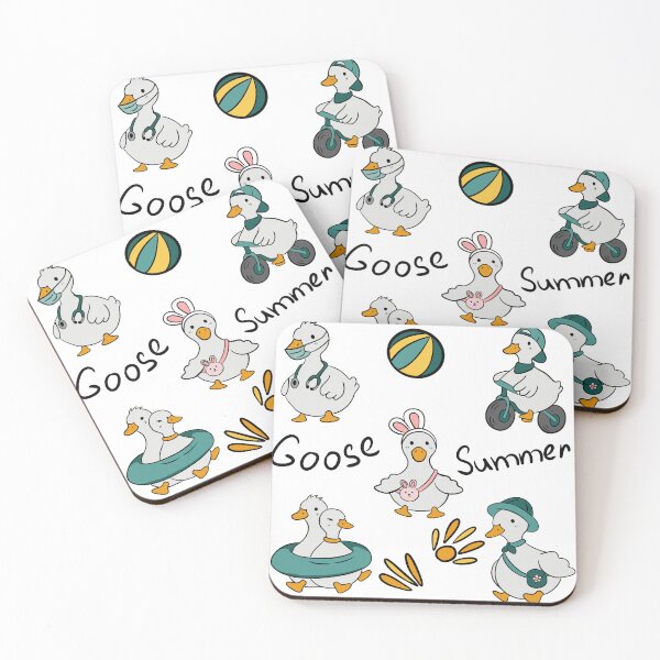 Item preview, Cute Goose Summer Adventure and Professions Sticker Pack designed and sold by LYAN-STORE.