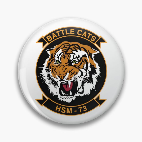 Item preview, HSM-73 "Battle Cats" Unit Patch designed and sold by CharlieDesings.
