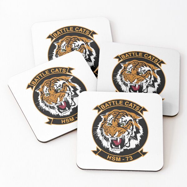 Item preview, HSM-73 "Battle Cats" Unit Patch designed and sold by CharlieDesings.