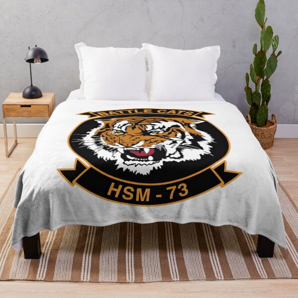 Item preview, HSM-73 "Battle Cats" Unit Patch designed and sold by CharlieDesings.