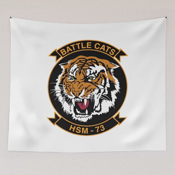 Item preview, HSM-73 "Battle Cats" Unit Patch designed and sold by CharlieDesings.