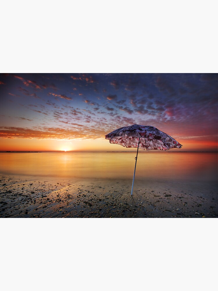 "Beach Umbrella" Poster for Sale by bensound Redbubble