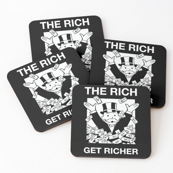 Item preview, Anti Capitalism funny meme monopoly man design money designed and sold by nathanmurphyart.
