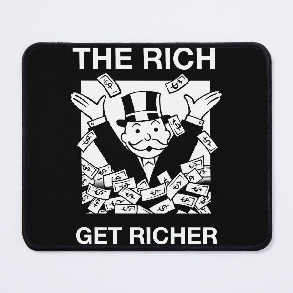 Item preview, Anti Capitalism funny meme monopoly man design money designed and sold by nathanmurphyart.