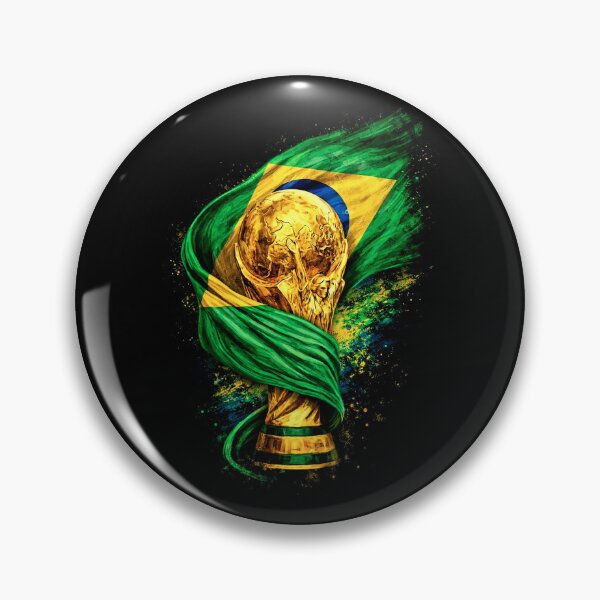 Item preview, Brazil Football National Pride designed and sold by Not Hugo.