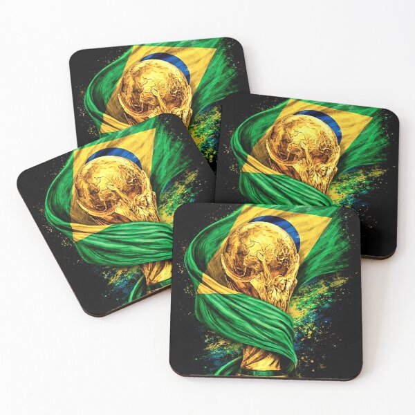 Item preview, Brazil Football National Pride designed and sold by Not Hugo.