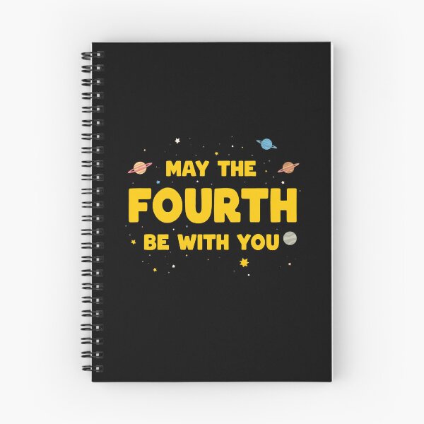 Item preview, May The Fourth Be With You Space Themed Funny Sci-Fi Inspired Design designed and sold by Kavya Art.