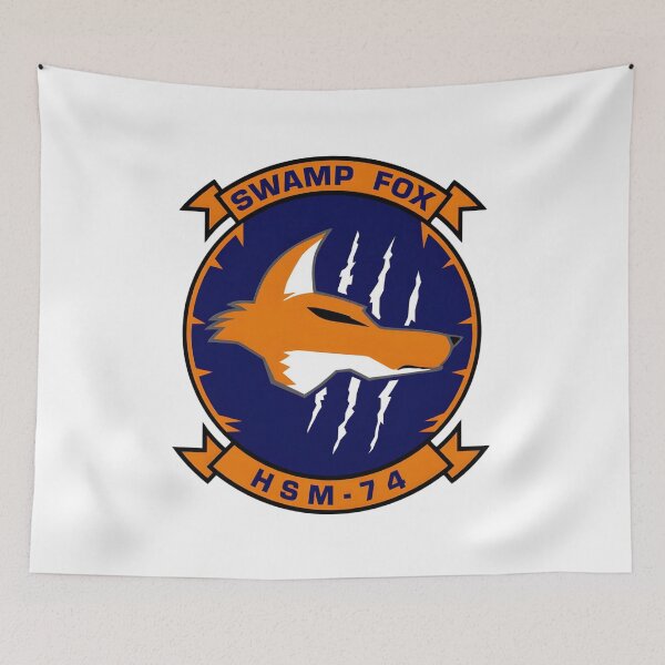 Item preview, HSM-74 "Swamp Fox" Unit Patch designed and sold by CharlieDesings.