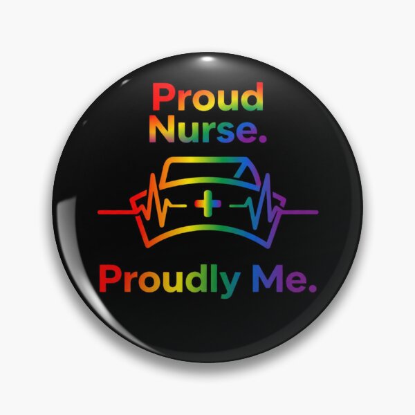 Item preview, Pride Month Nurse Gift – Proud Nurse LGBTQ Rainbow Design for Healthcare Workers designed and sold by Im-Ara.