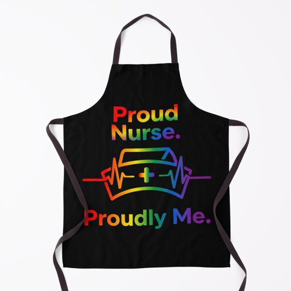 Item preview, Pride Month Nurse Gift – Proud Nurse LGBTQ Rainbow Design for Healthcare Workers designed and sold by Im-Ara.