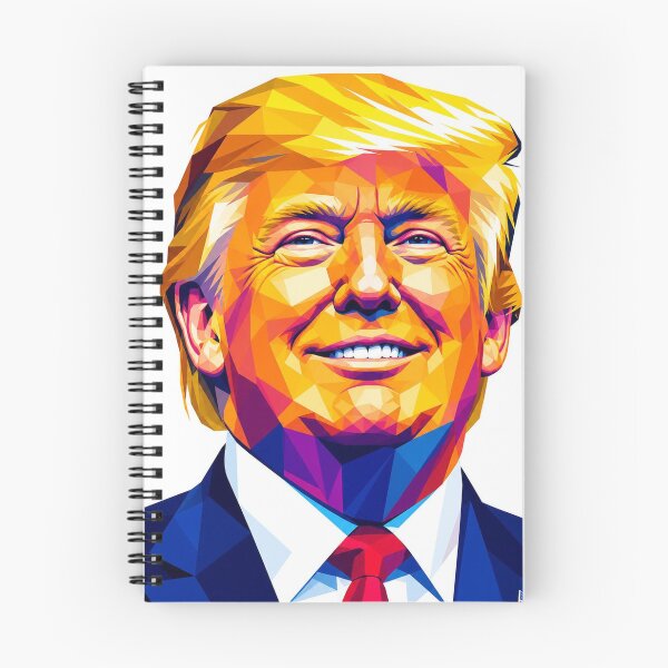 Item preview, Neon Pop Art Trump - 45 47 48 Geometric Edition designed and sold by bykunal.