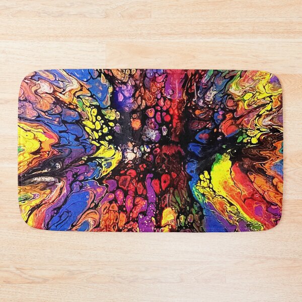 Item preview, Chromatic Eruption Original Acrylic Fluid Art by Phillip Tripp designed and sold by Cerafus.