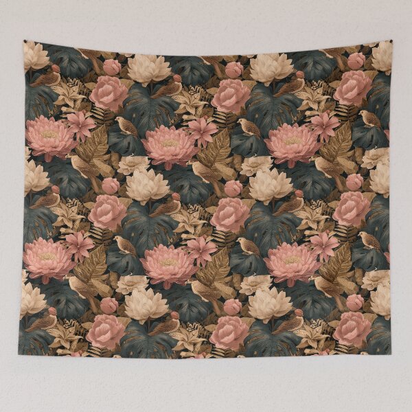Item preview, Flourishing Tropical Flower Print - Flower Floral Print  - Gifts For Girls designed and sold by RoyalStarsPatts.