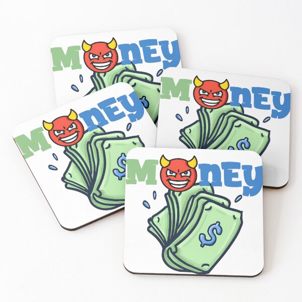Item preview, Evil Money Devil Emoji Cartoon Cash Stack Streetwear Design designed and sold by DesignArtist.ia.