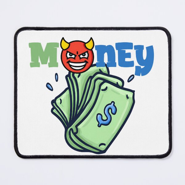 Item preview, Evil Money Devil Emoji Cartoon Cash Stack Streetwear Design designed and sold by DesignArtist.ia.