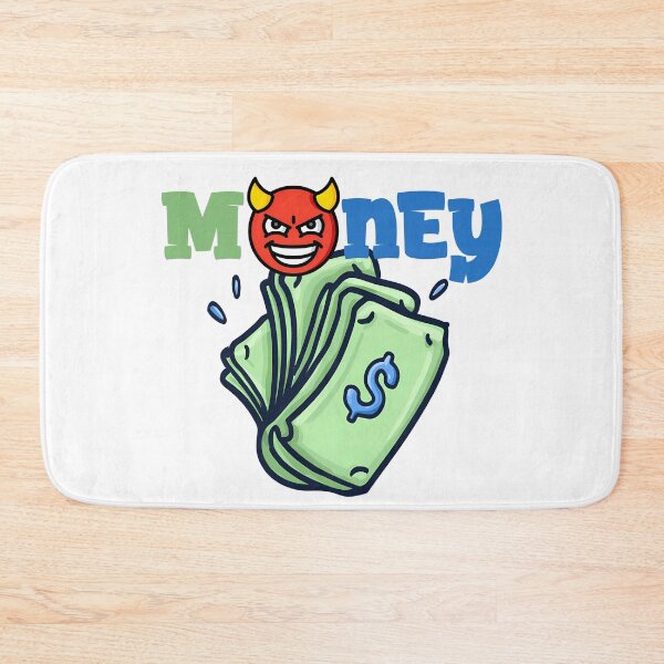 Item preview, Evil Money Devil Emoji Cartoon Cash Stack Streetwear Design designed and sold by DesignArtist.ia.