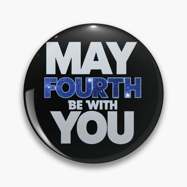 Item preview, May The Fourth Be With You Galaxy Space Funny Sci-Fi Inspired Design designed and sold by Kavya Art.