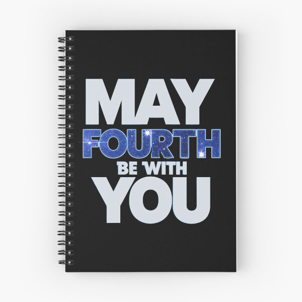 Item preview, May The Fourth Be With You Galaxy Space Funny Sci-Fi Inspired Design designed and sold by Kavya Art.