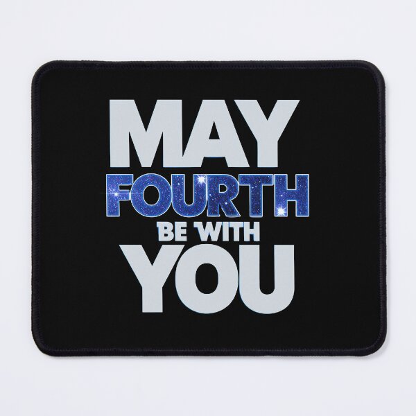 Item preview, May The Fourth Be With You Galaxy Space Funny Sci-Fi Inspired Design designed and sold by Kavya Art.
