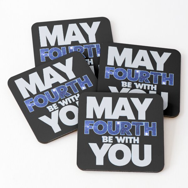 Item preview, May The Fourth Be With You Galaxy Space Funny Sci-Fi Inspired Design designed and sold by Kavya Art.