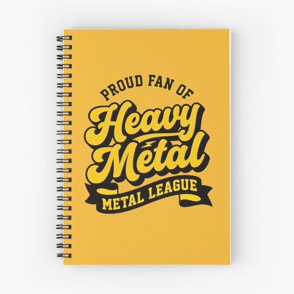 Item preview, Retro Heavy Metal League Vintage 70s Typography Fan Gear designed and sold by Cozy-Old-Pub.
