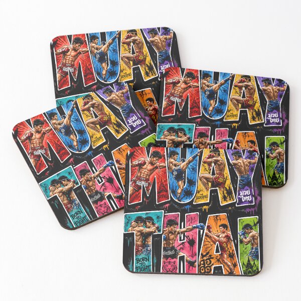 Item preview, Muay Thai Graffiti  designed and sold by CoolCrazyQuirky.