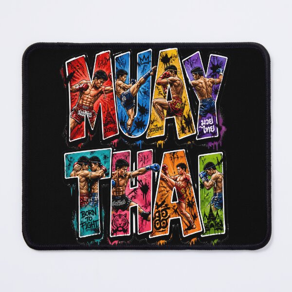 Item preview, Muay Thai Graffiti designed and sold by CoolCrazyQuirky.