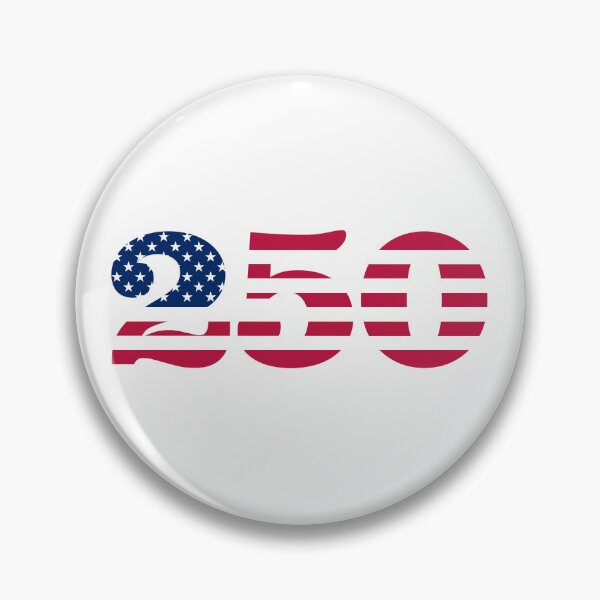 Item preview, 250 USA Flag - America 250th Anniversary (on white) designed and sold by STUDIO-72.