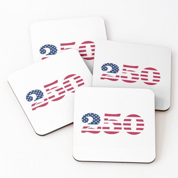 Item preview, 250 USA Flag - America 250th Anniversary (on white) designed and sold by STUDIO-72.