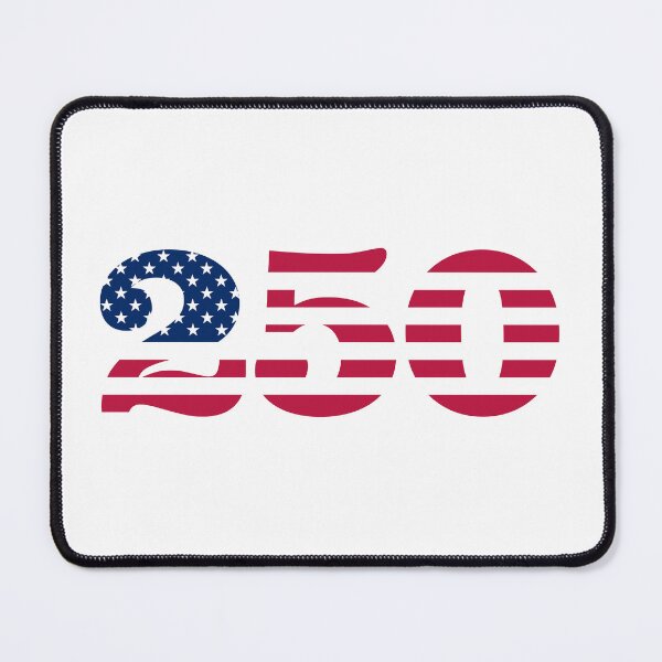 Item preview, 250 USA Flag - America 250th Anniversary (on white) designed and sold by STUDIO-72.