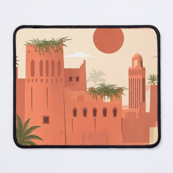 Item preview, Mesquite Moroco vintage travel poster   designed and sold by Arctic frame studio.