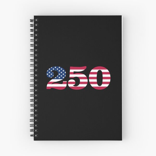 Item preview, 250 USA Flag - America 250th Anniversary (on black) designed and sold by STUDIO-72.