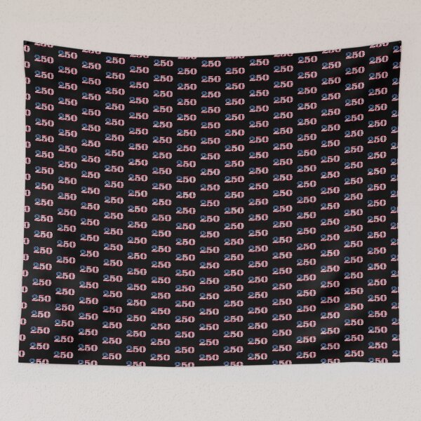 Item preview, 250 USA Flag - America 250th Anniversary (on black) designed and sold by STUDIO-72.