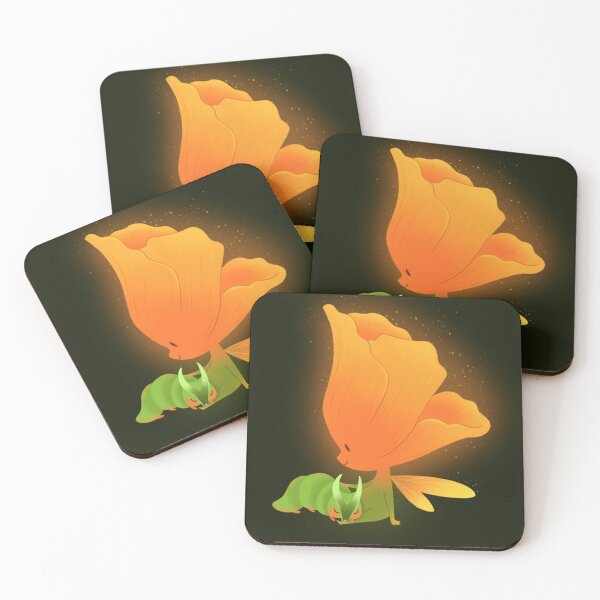 Item preview, Cute Flower Spirit and Caterpillar designed and sold by Iyierogi.