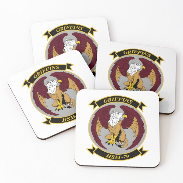 Item preview, HSM-79 "Griffins" Squadron Patch designed and sold by CharlieDesings.